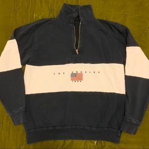 Brandy Melville Half Zip Sweatshirt